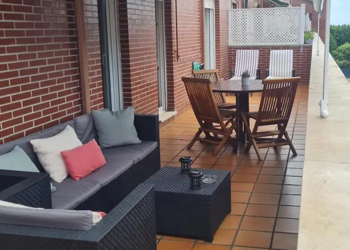 Apartamento Piso Al Norte Terraza Parking Wi-fi